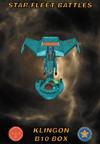 Starline 2400 Miniatures: Klingon B10 Fleet Box Box Front
