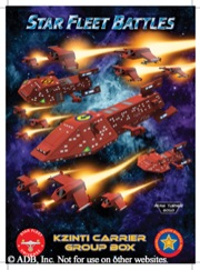 Starline 2400 Miniatures: Kzinti Carrier Group Box (15) Box Front