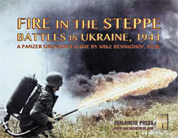Panzer Grenadier: Fire In The Steppe Box Front