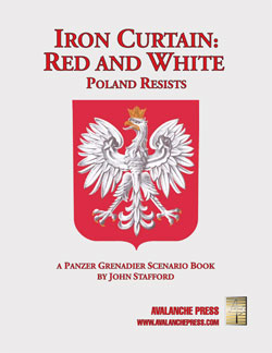 Panzer Grenadier: Iron Curtain - Red And White Box Front