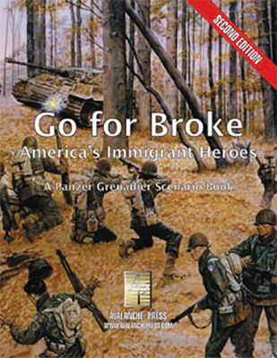 Panzer Grenadier: Go For Broke - Second Edition Game Box
