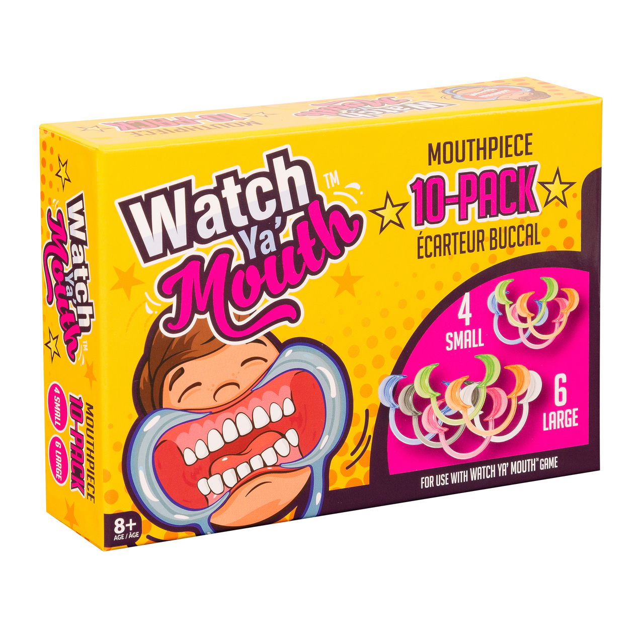 Watch Ya Mouth: Mouth Opener 10 Pack Game Box