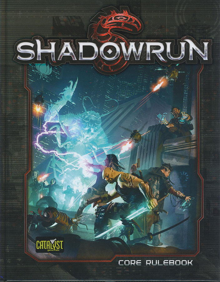 Shadowrun Rpg: 5th Edition Core Rulebook Hardcover Box Front