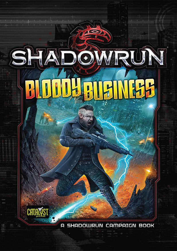 Shadowrun Rpg: Bloody Business Box Front