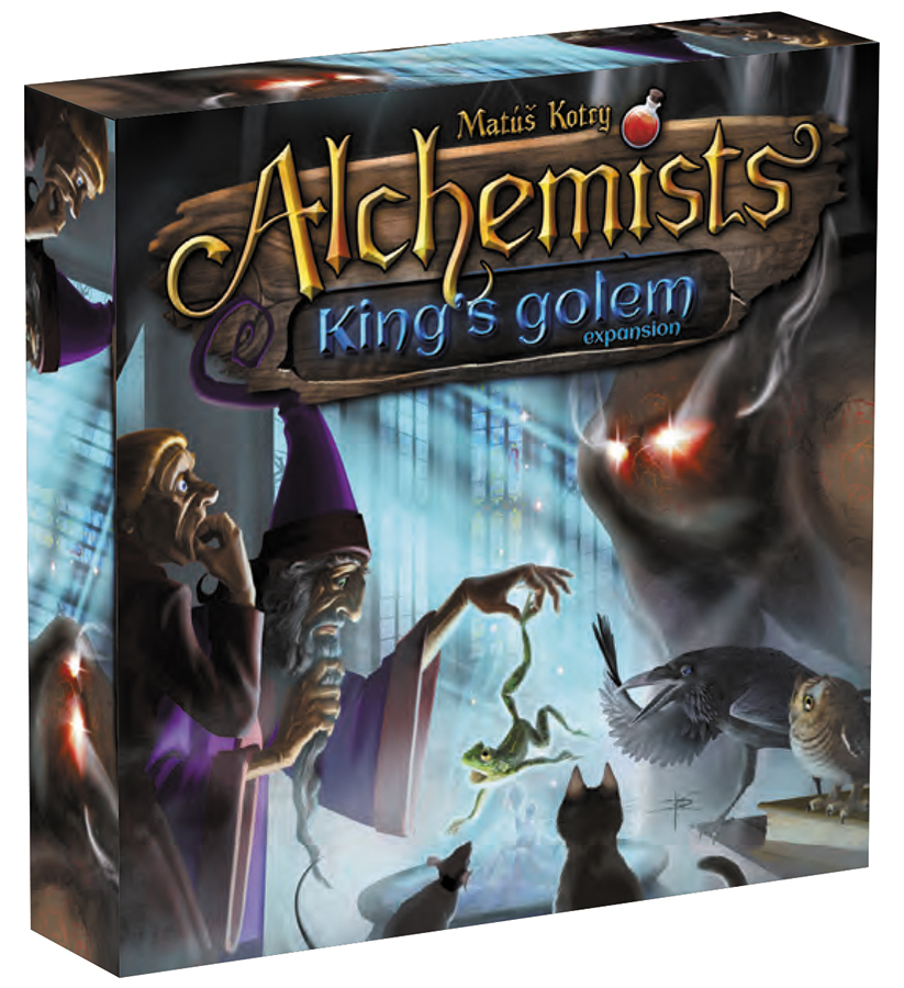 Alchemists: The King`s Golem Expansion Box Front