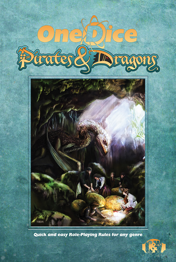 Onedice: Pirates & Dragons Box Front