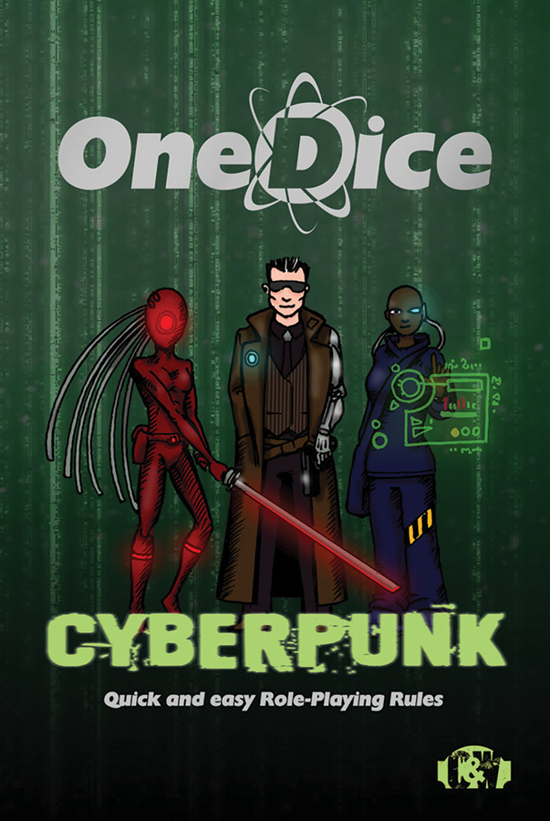 Onedice: Cyberpunk Box Front