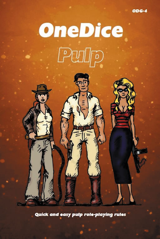 Onedice: Pulp Box Front