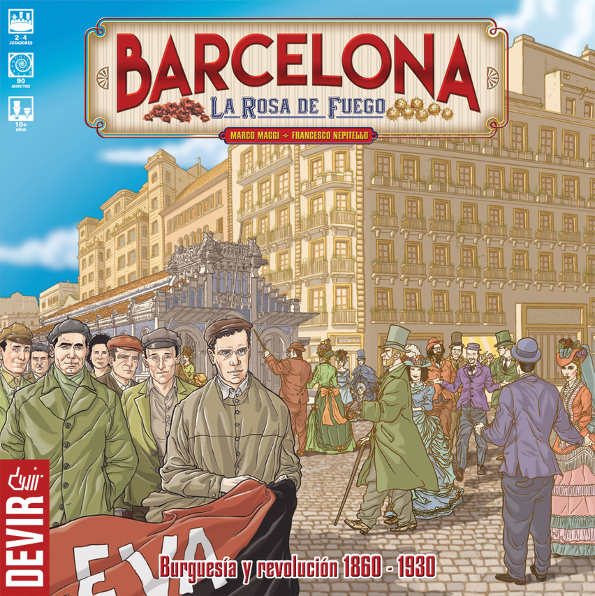 Barcelona: The Rose Of Fire Box Front