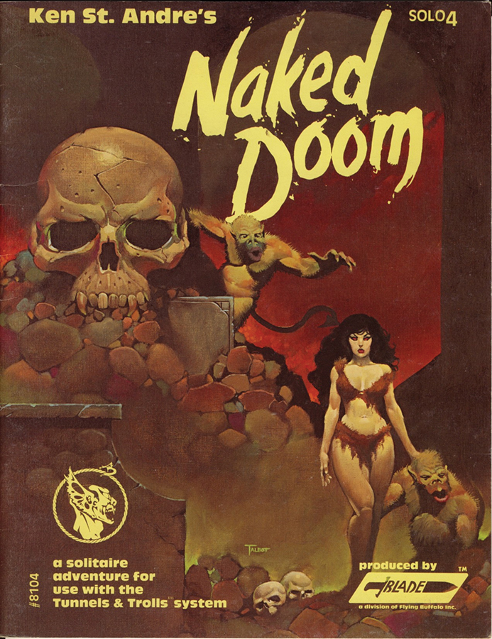 Tunnels & Trolls: Naked Doom Revised Edition Box Front