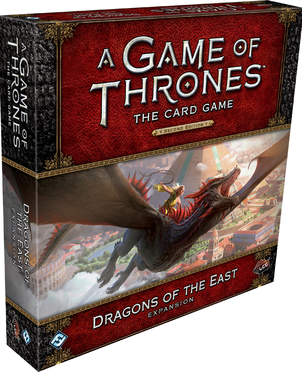 A Game Of Thrones Lcg: 2nd Edition - Dragons Of The East Expansion Game Box