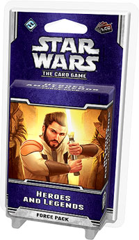 Star Wars Lcg: Heroes And Legends Force Pack Box Front