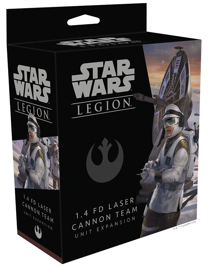 Star Wars: Legion - 1.4 Fd Laser Cannon Team Unit Expansion Game Box