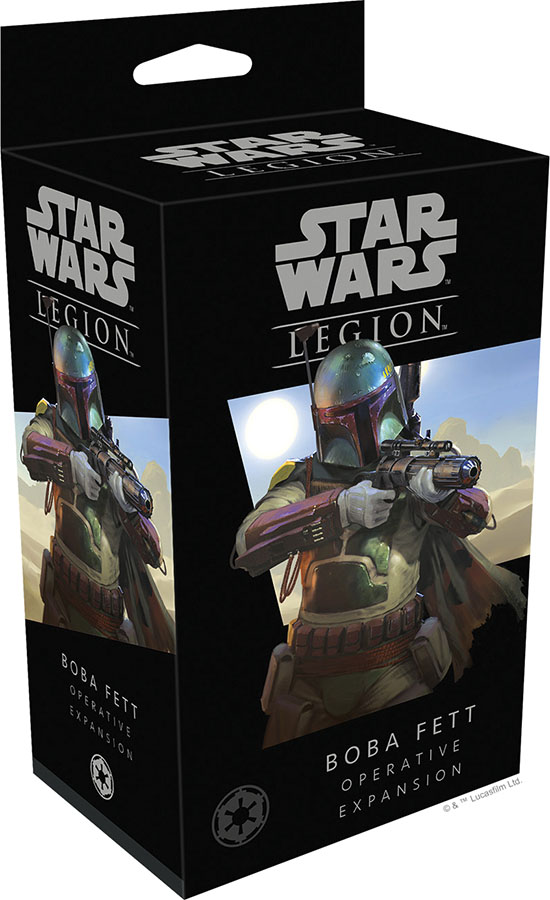 Star Wars: Legion - Boba Fett Operative Expansion Box Front