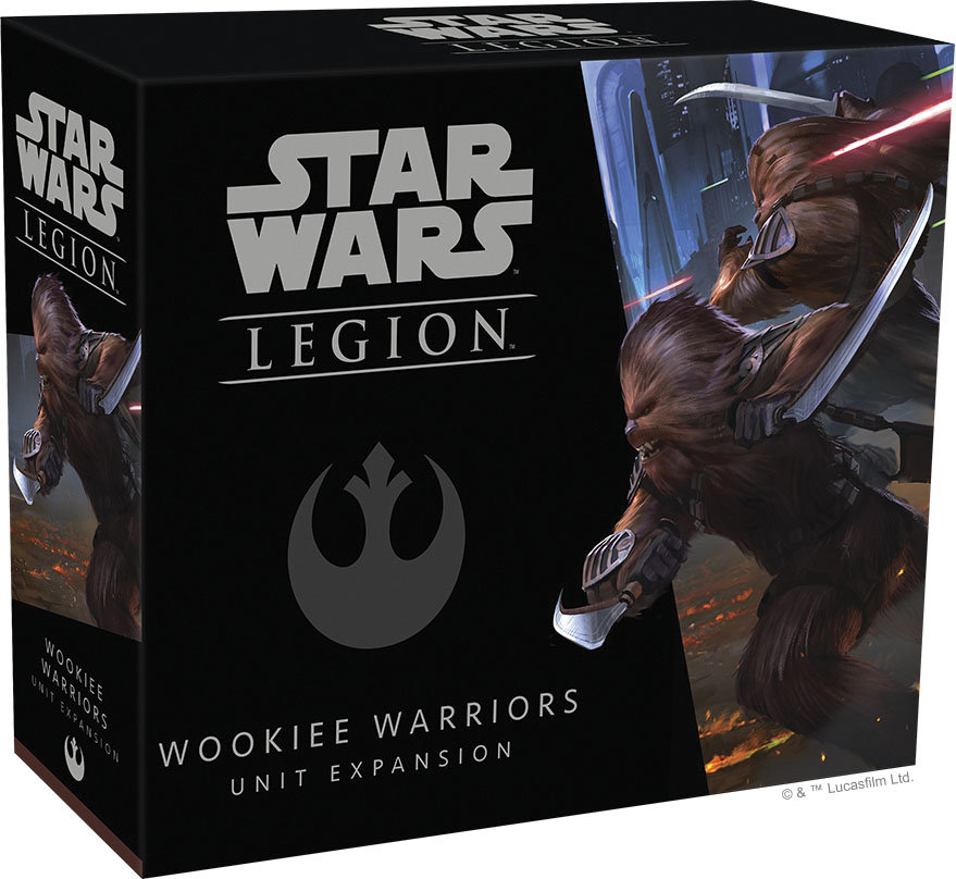 Star Wars: Legion - Wookie Warriors Unit Expansion Game Box