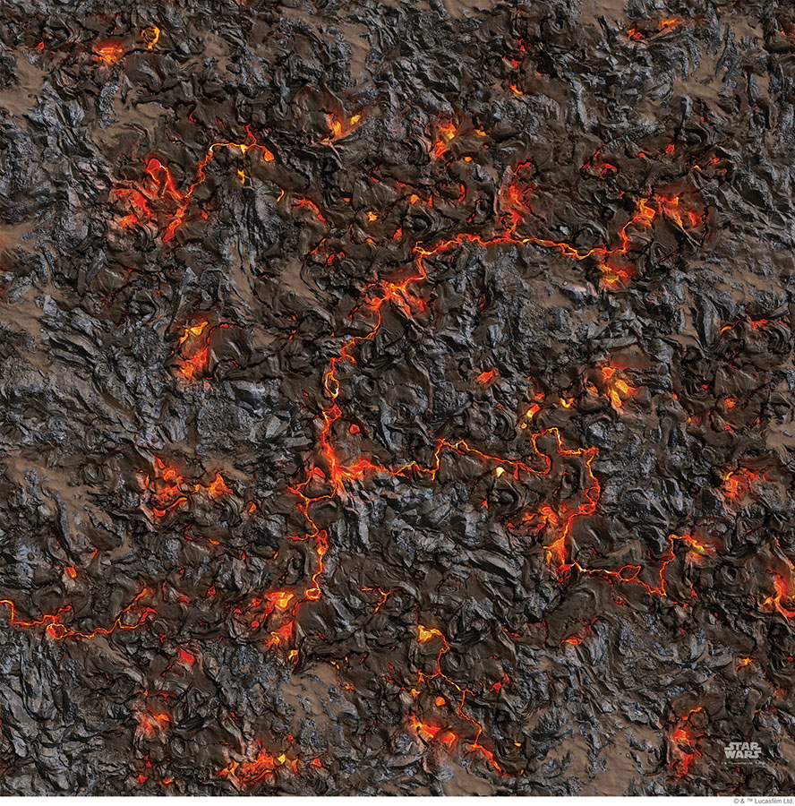 Star Wars: Legion - Sullust Gamemat Game Box