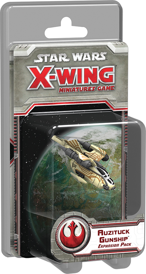Star Wars X-wing Miniatures Game: Auzituck Gunship Expansion Pack Box Front