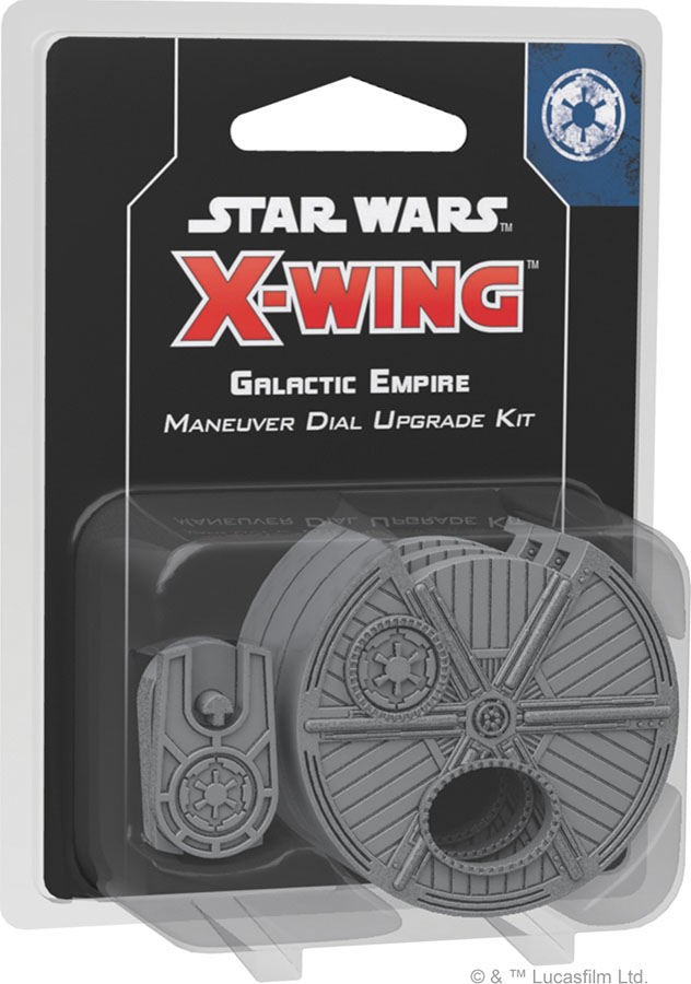 Star Wars X-wing: 2nd Edition - Galactic Empire Maneuver Dial Upgrade Kit Box Front