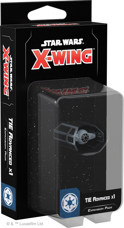 Star Wars X-wing: 2nd Edition - Tie Advanced X1 Expansion Pack Box Front