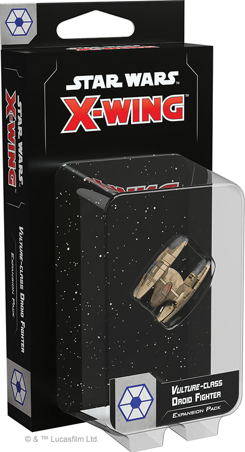 Star Wars X-wing: 2nd Edition - Vulture-class Droid Fighter Expansion Pack Game Box