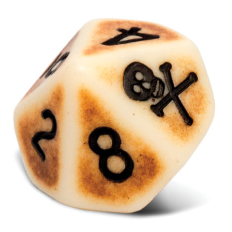 Blood & Plunder: Plunder D10 Dice Set Box Front