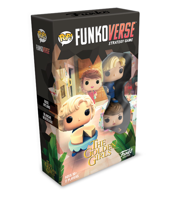 Pop!  Funkoverse Strategy Game Golden Girls 100 Expandalone Game Box
