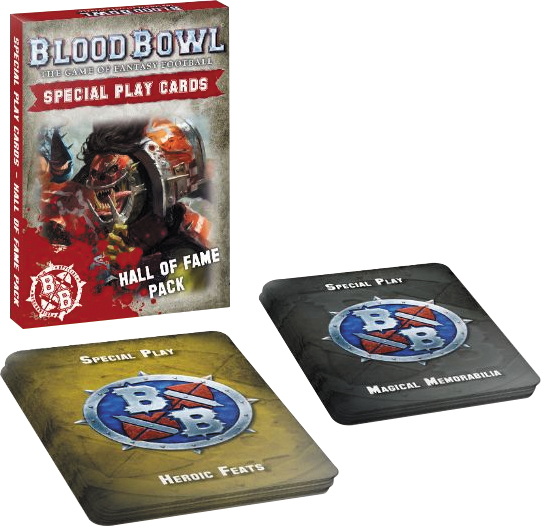 Blood Bowl: Hall Of Fame Cards Pack Box Front