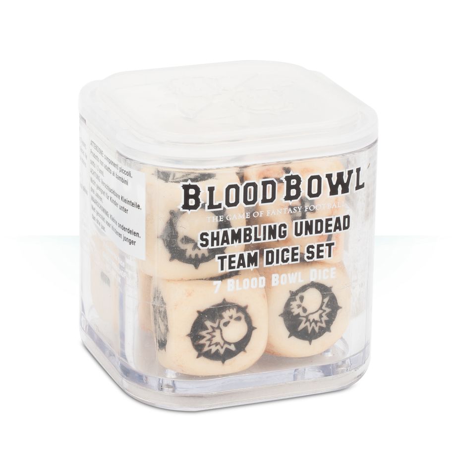 Blood Bowl: Undead Team Dice Set Game Box