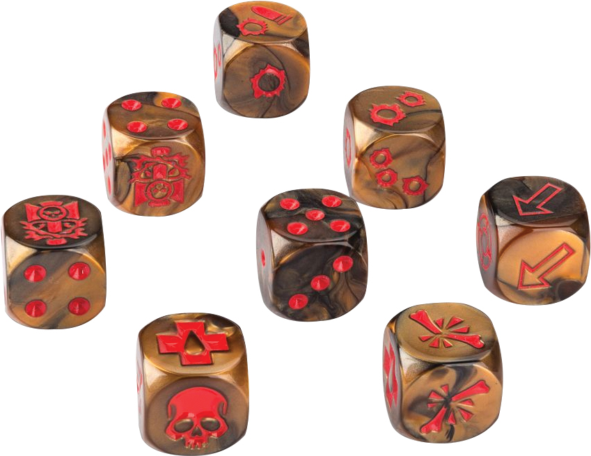 Necromunda: Goliath Gang Dice Set Box Front