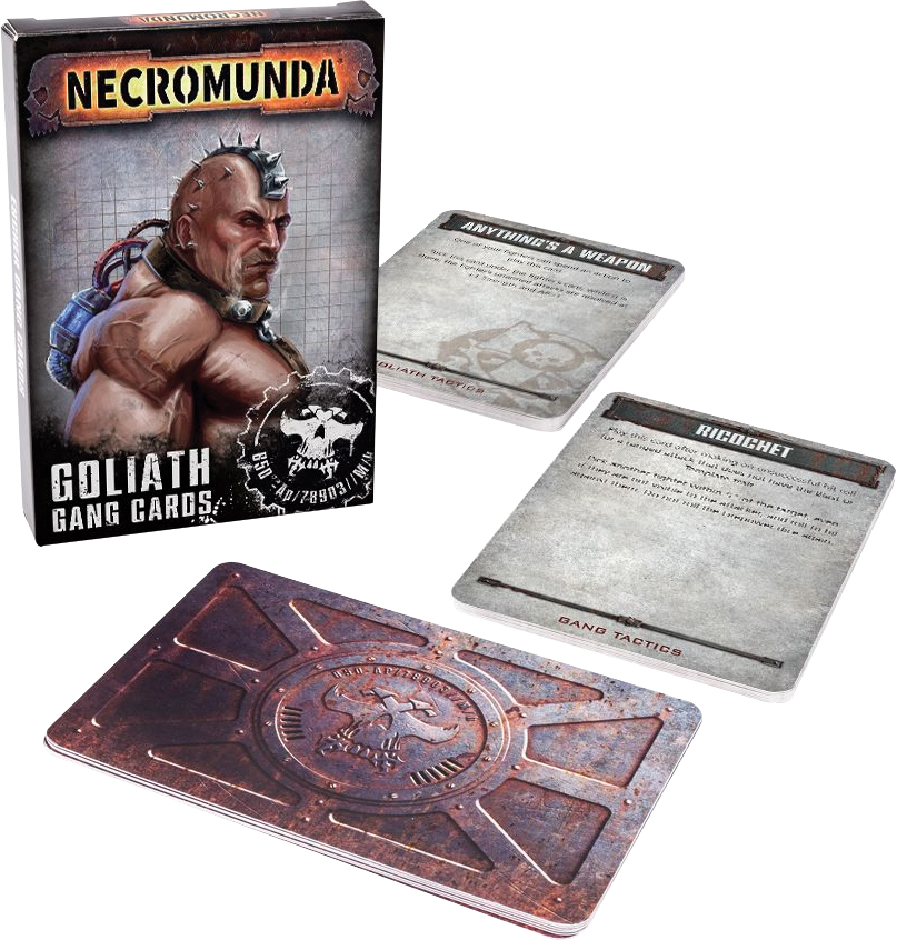 Necromunda: Goliath Gang Cards Box Front
