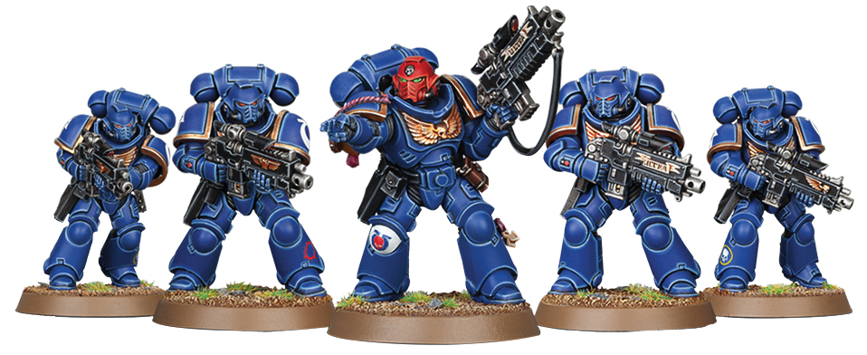 Warhammer 40k: Space Marine Primaris Intercessors Combat Squad Box Front