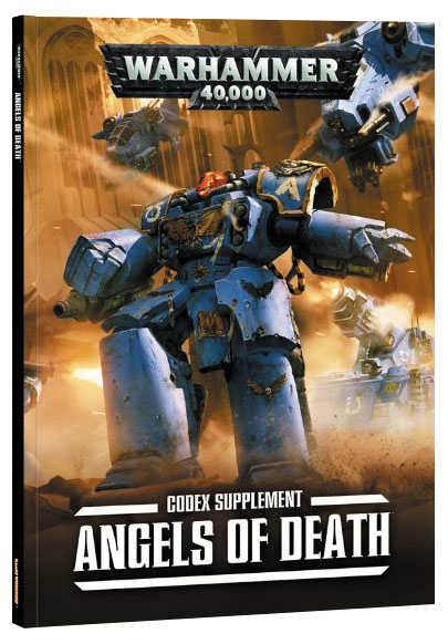 Warhammer 40k: Space Marine Codex Supplement - Angels Of Death (hardcover) Box Front