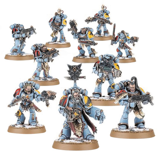 Warhammer 40k: Space Marines Space Wolves Pack Box Front