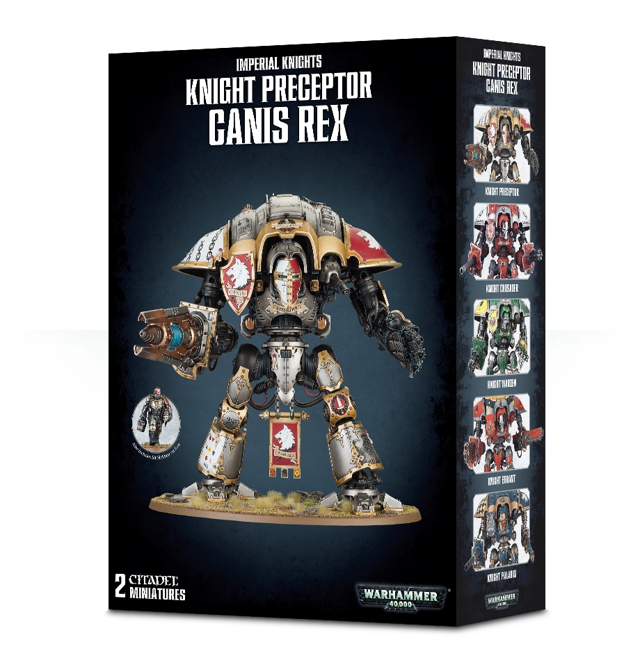 Warhammer 40k: Imperial Knights Knight Preceptor Canis Rex
