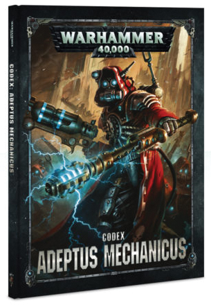 Warhammer 40k: Adeptus Mechanicus Codex (hardcover) Box Front