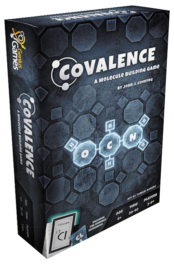 Covalence: A Molecule Building Game Box Front