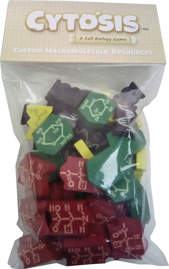 Cytosis: Custom Macromolecule Pieces Game Box