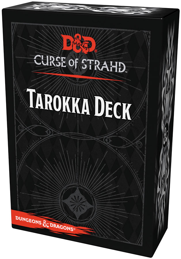 Dungeons And Dragons Rpg: Curse Of Strahd - Tarokka Deck (54 Cards) Game Box