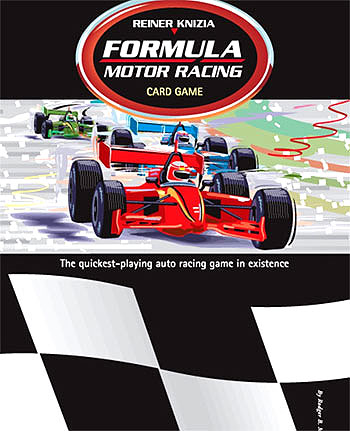 Formula Motor Racing Card Game Box Front