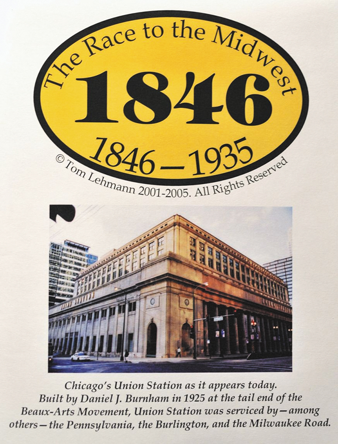 1846 - The Race To The Midwest, 1846-1935 Box Front