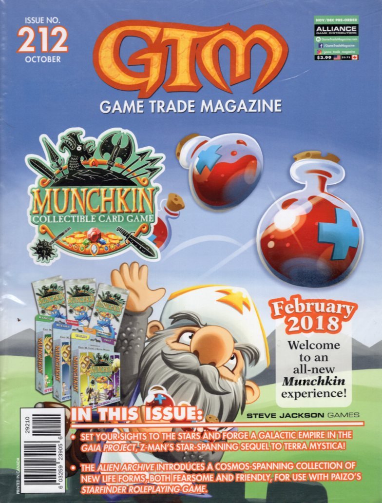 Game Trade Magazine #212 Sale Copy