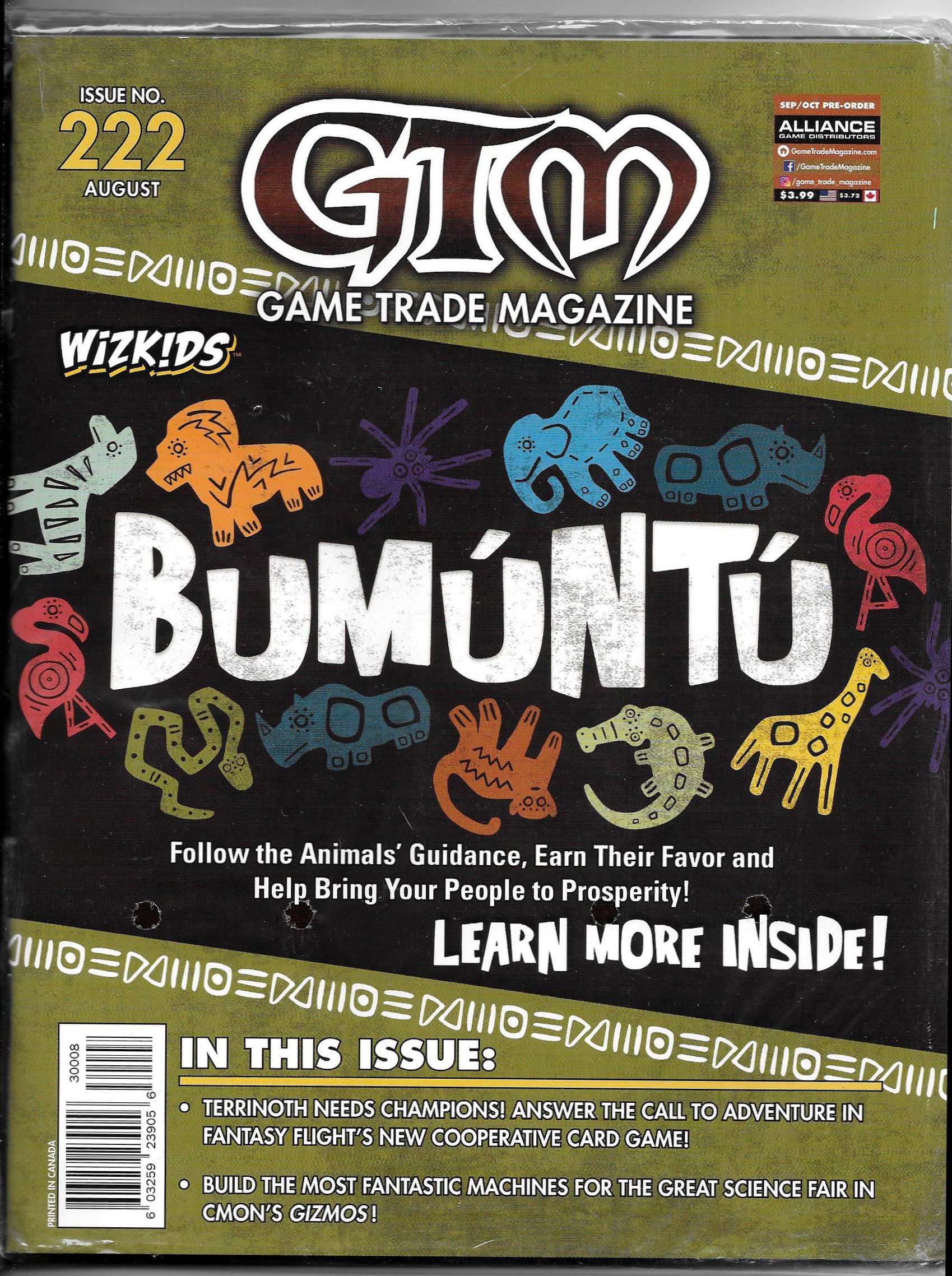 Game Trade Magazine #222 Sale Copy