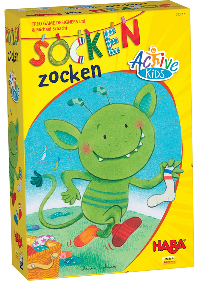 Socken Zocken Active Kids Box Front