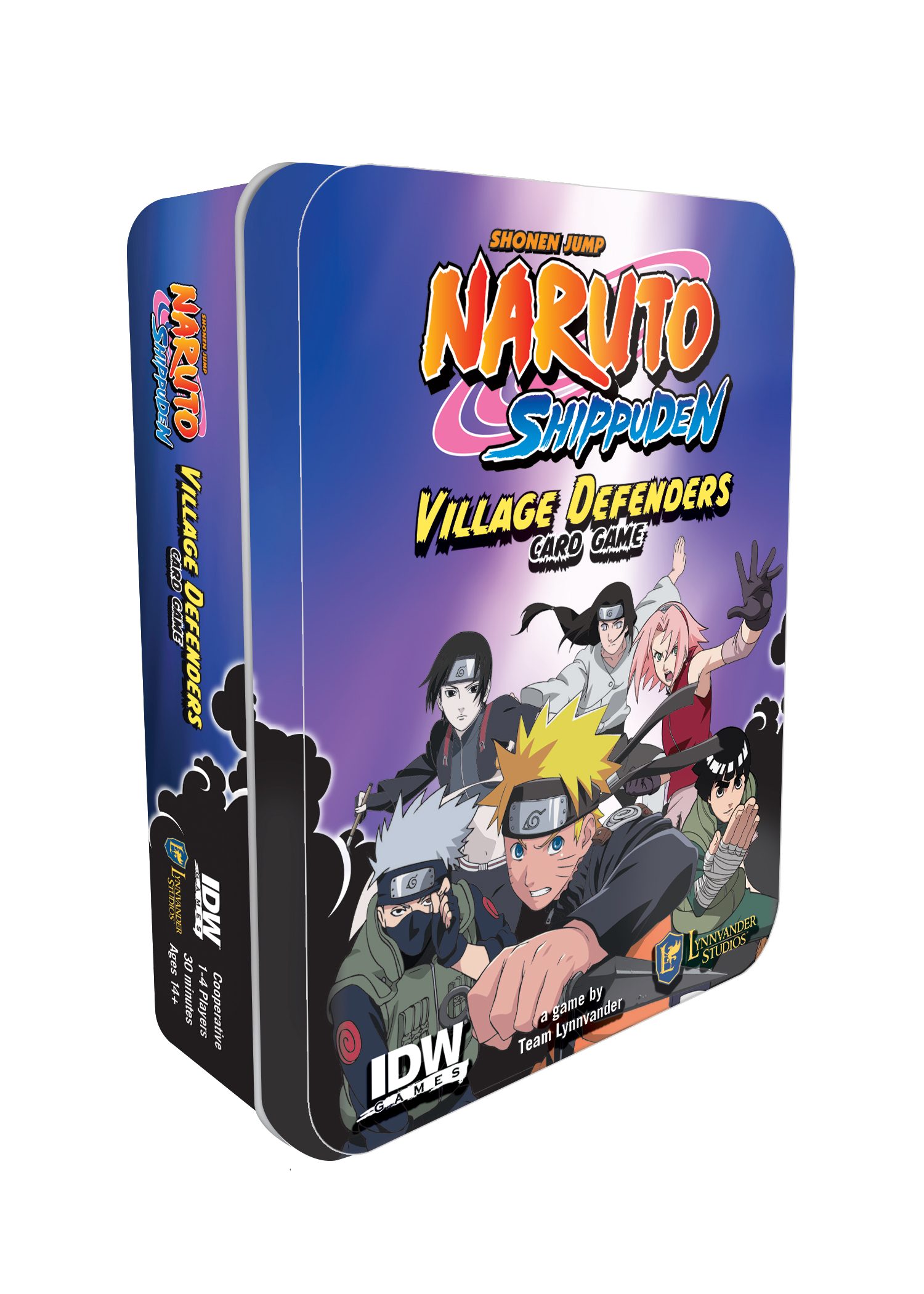 Naruto Shippuden Village Defenders  Game Box