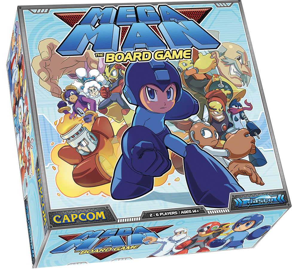 Mega Man: The Board Game Box Front