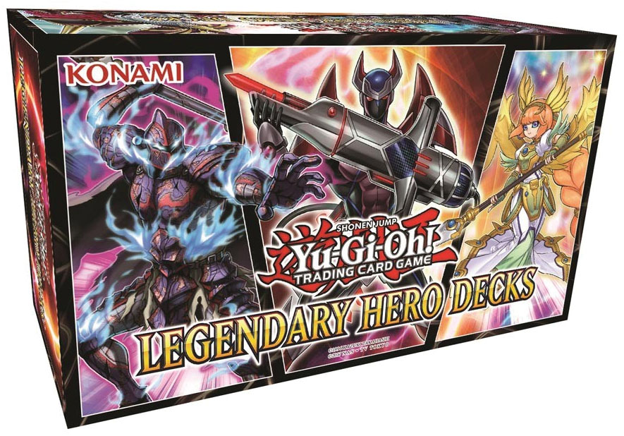 Yu-gi-oh! Tcg: Legendary Hero Decks Game Box