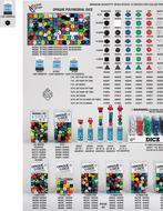 Opaque: Poly Black With White Numbers Assortment (7)(plastic Box) Box Front