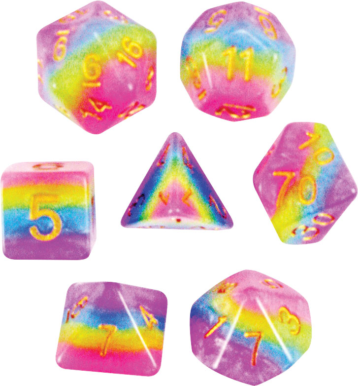 Opaque: Layered Poly Cotton Candy Assortment (7)(hook Top) Game Box