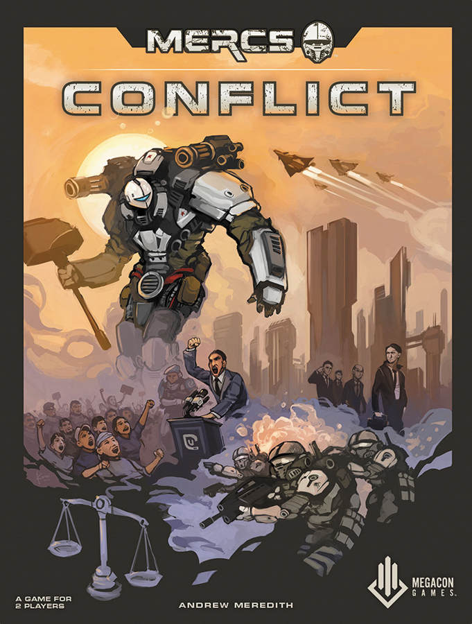 Mercs: Conflict Box Front