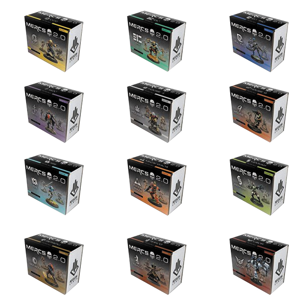 Mercs: Tabletop 2.0 - Eic Faction Pack Box Front